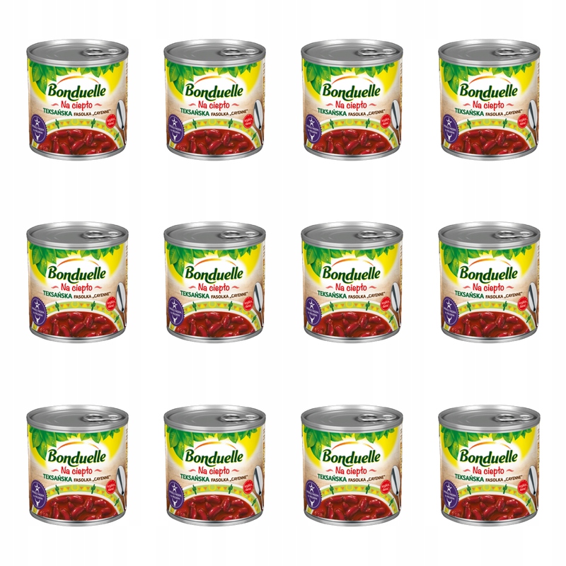Bonduelle Texaská fazole „cayenne“ 425 ml X12