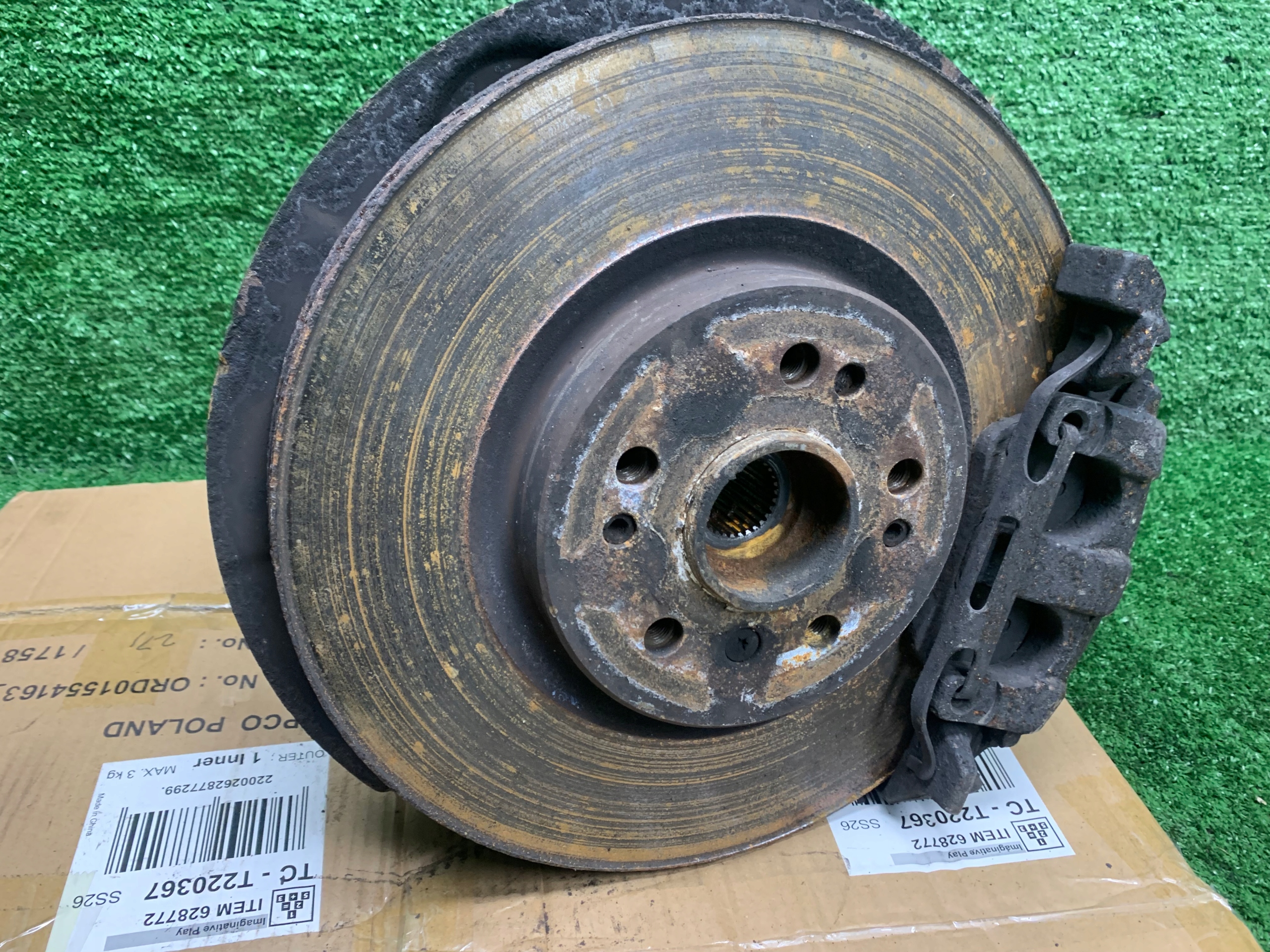 MERCEDES W251 swing left left front PRZENIA disc caliper