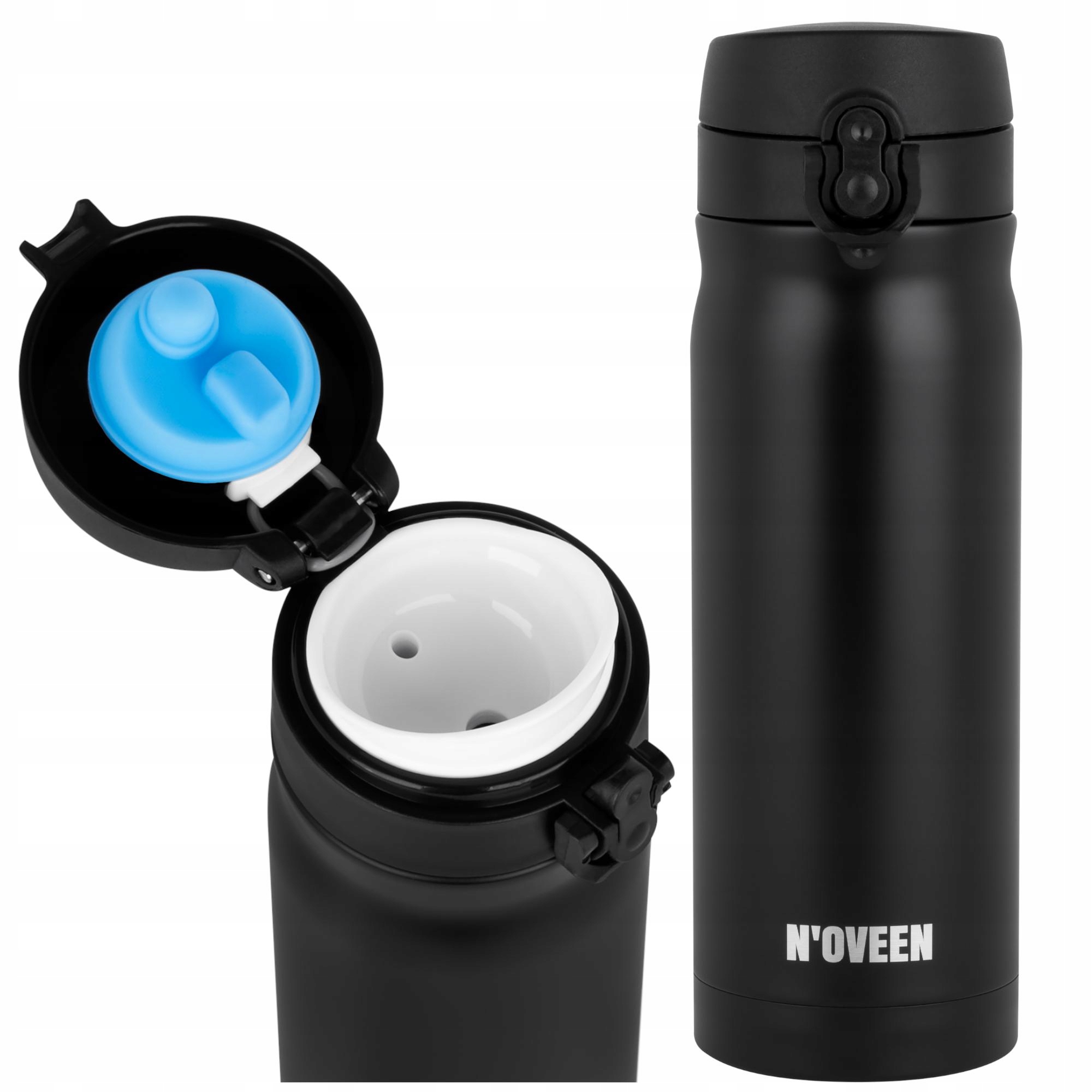 BUTELKA TERMICZNA PRÓŻNIOWA stal nierdzewna gorąca kawa herbata 400ml 0,4l