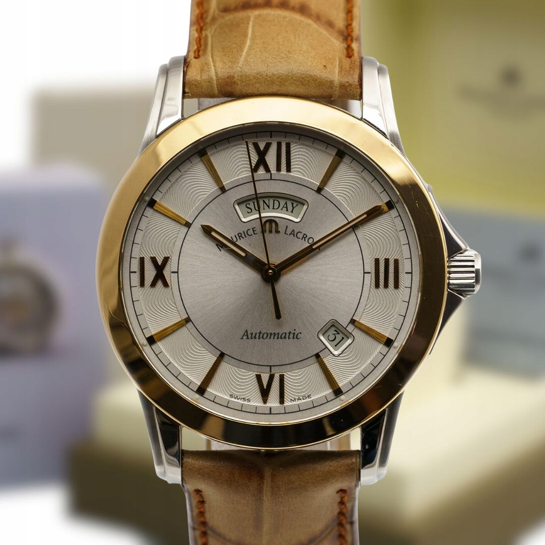 Maurice Lacroix Pontos Day Date Pt6058 MAURICE LACROIX Pontos Day