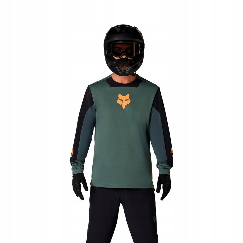 Koszulka Rowerowa Z Długim Rękawem Fox Defend Creation Sage (XL)