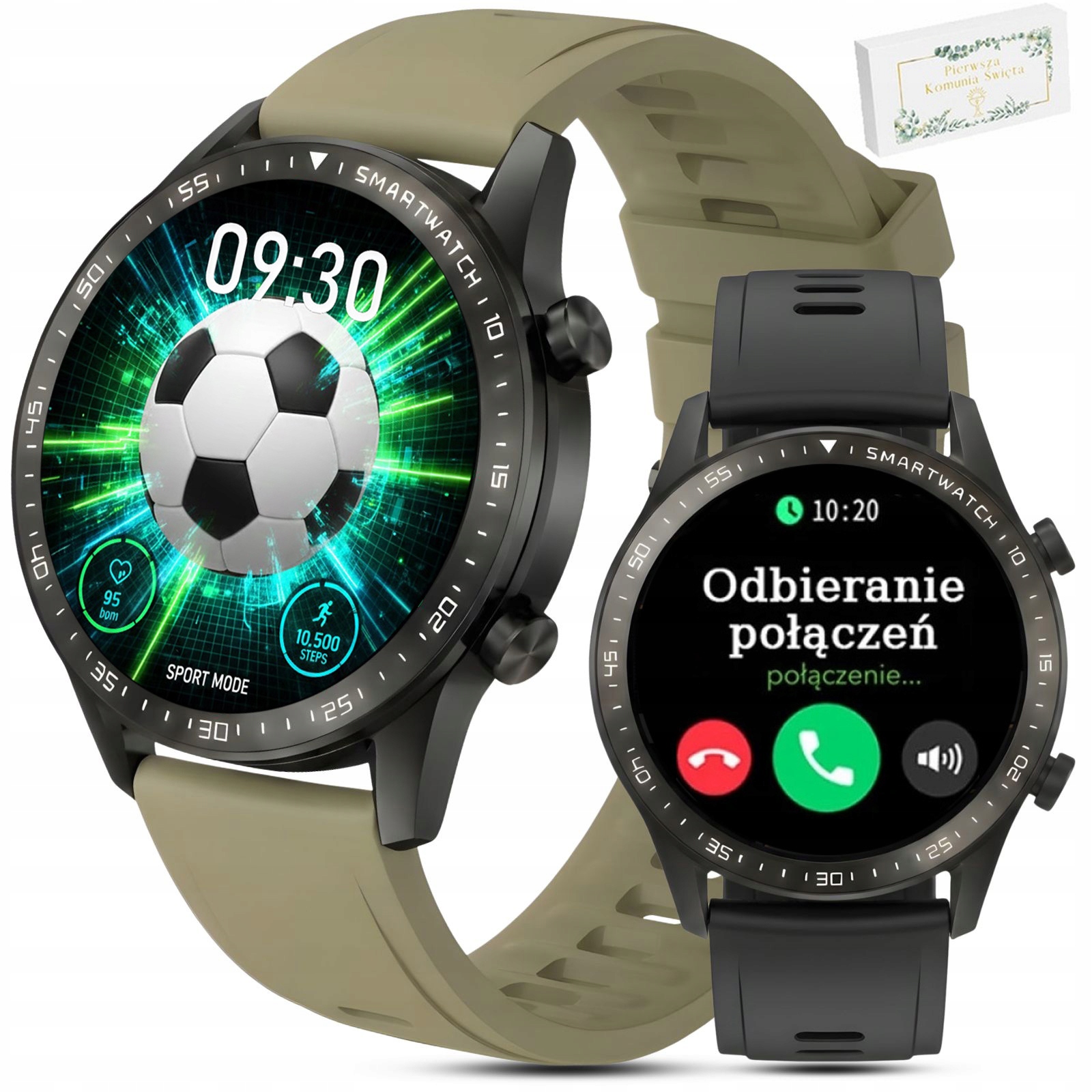 Dětské hodinky Chytré Hodinky Gravity Hovory Sport Zdraví 2 Řemínky – Svaté Přijímání