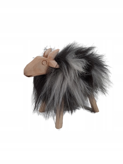 Beránek Ovečka Dekorativní Ovčí kůže Přírodní