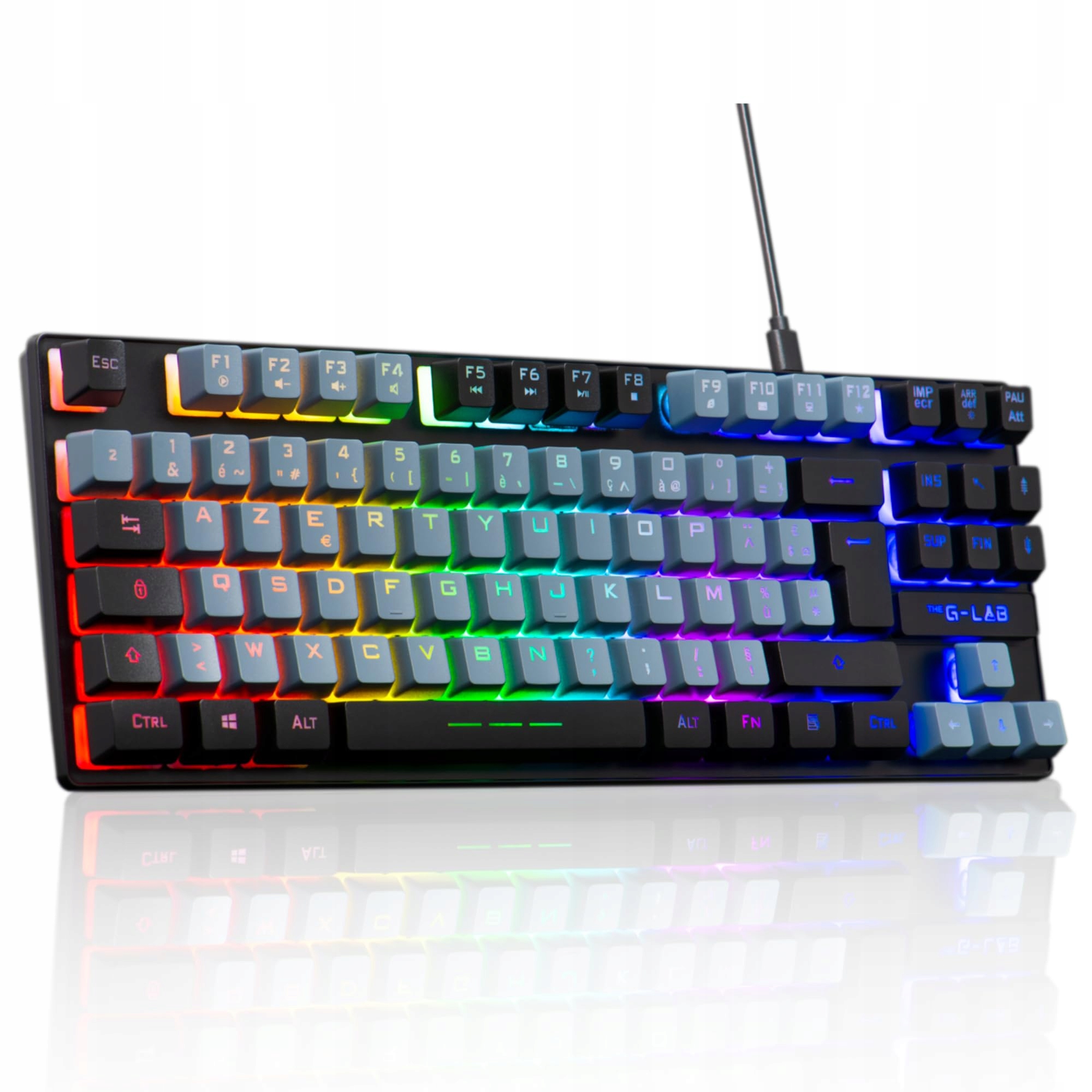 Klawiatura mechaniczna Keyz Caesium Tkl Wl- 2.4 Ghz Azerty ukł.klawiatury