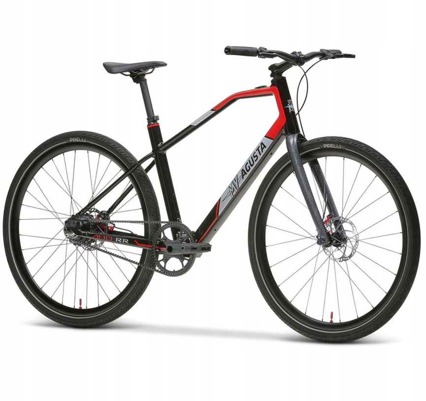 Ultralekki Rower elektryczny MV Agusta Amo Rr Red L 15kg 40Nm 75Km