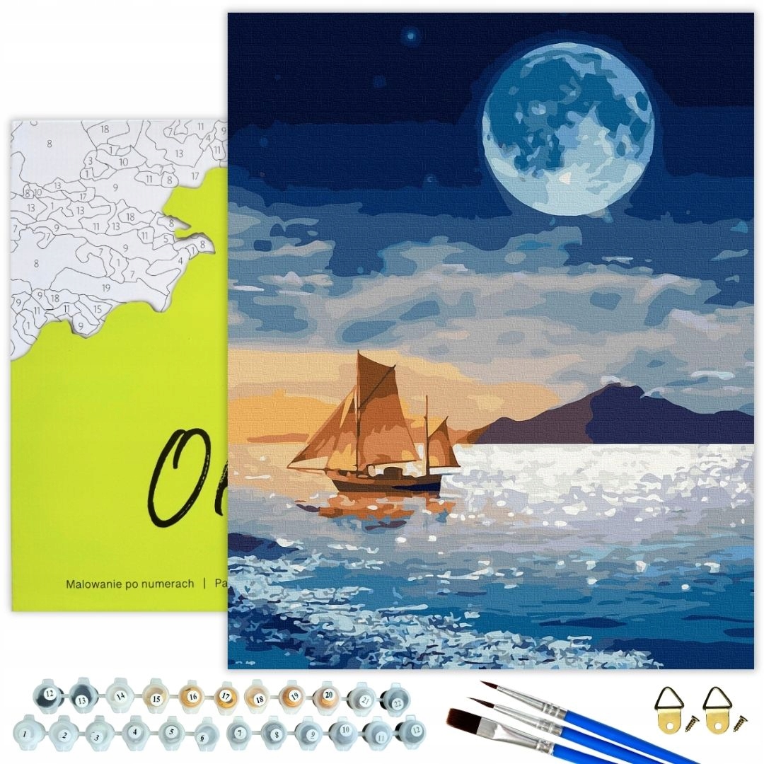 Malování Podle Čísel Loď Obrázky Pro Malování podle čísel s rámem Oh Art