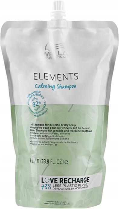 Wella Elements Calming Shampoo Šampon Pro Suchou A Jemnou Pokožku Hlavy