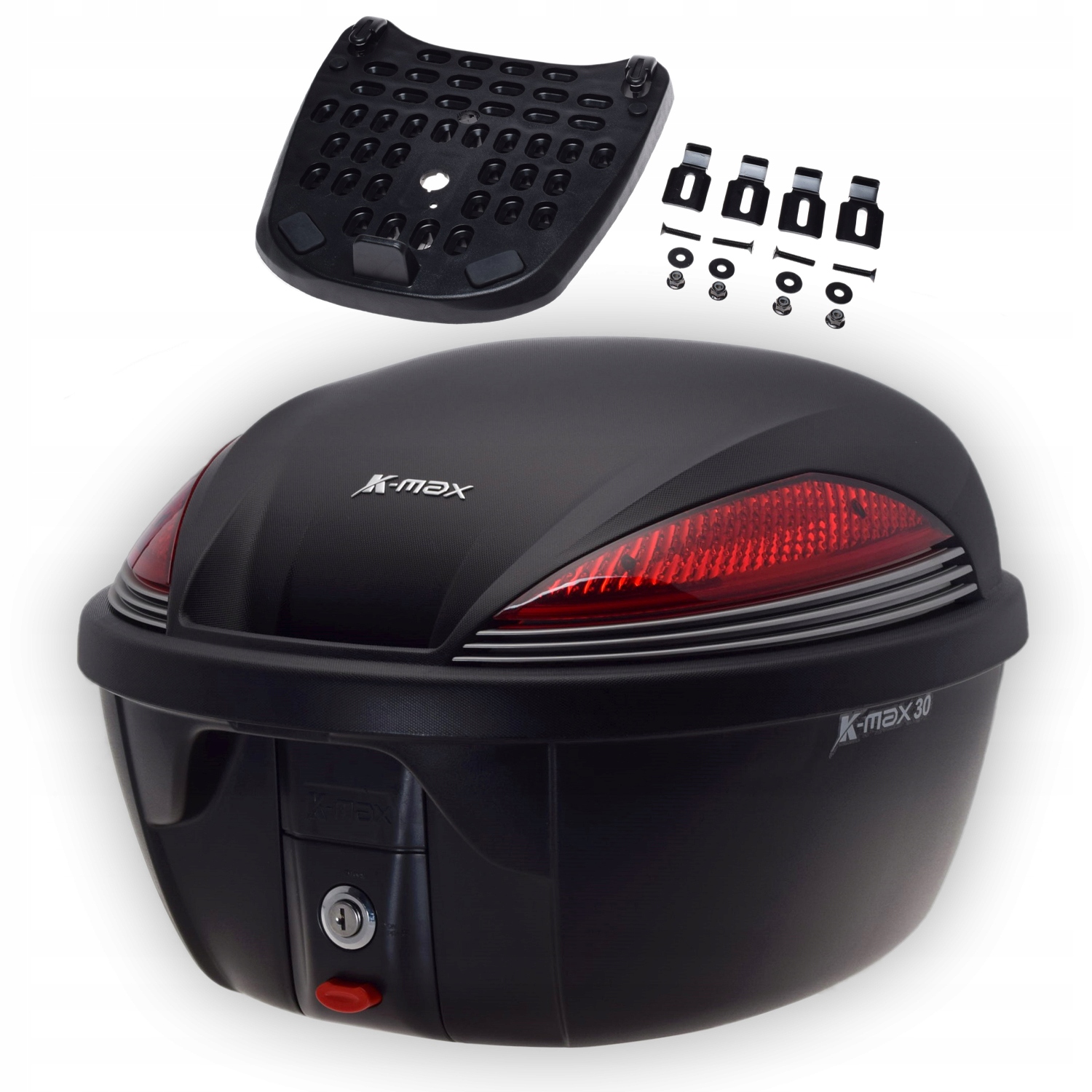 Centrálny Kufer K-max 30L Na Prilbu 46x44,6x33,5 S Montážnou Doskou