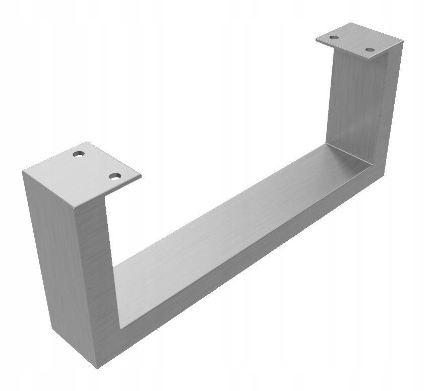 Nohy z nehrdzavejúcej ocele 50 x 12 pre nočný stolík, komodu, skrinku, domáce spotrebiče