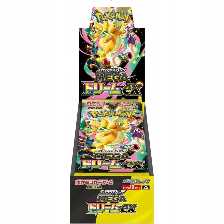 ポケモン×3 MEGAドリームEX Pokemon TCG: Mega Dream EX Booster Box (JP) • Cena, Opinie - Allegro