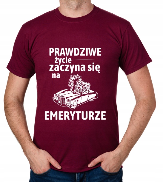 

koszulka Dla Emeryta Emerytki prezent