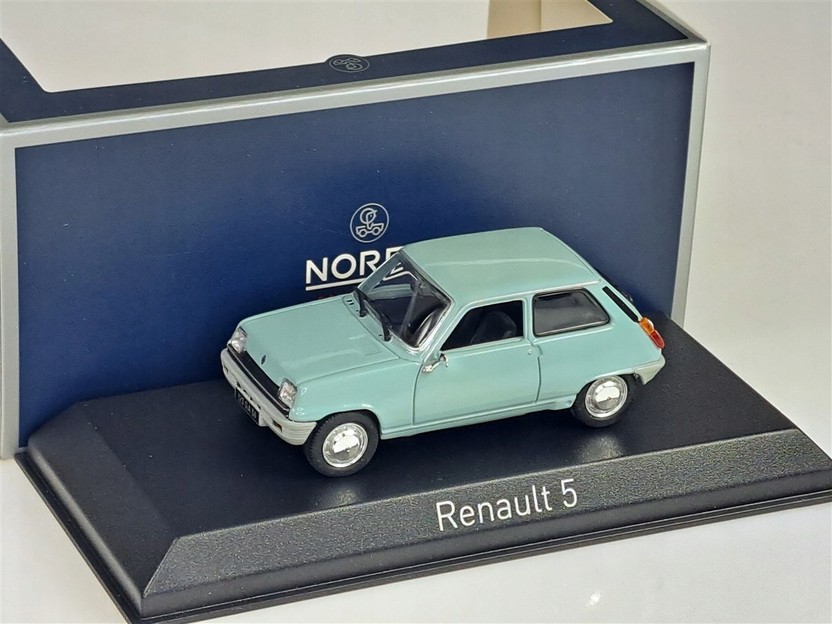 Norev Renault 5 Tl 1972 Clear Blue 1:43