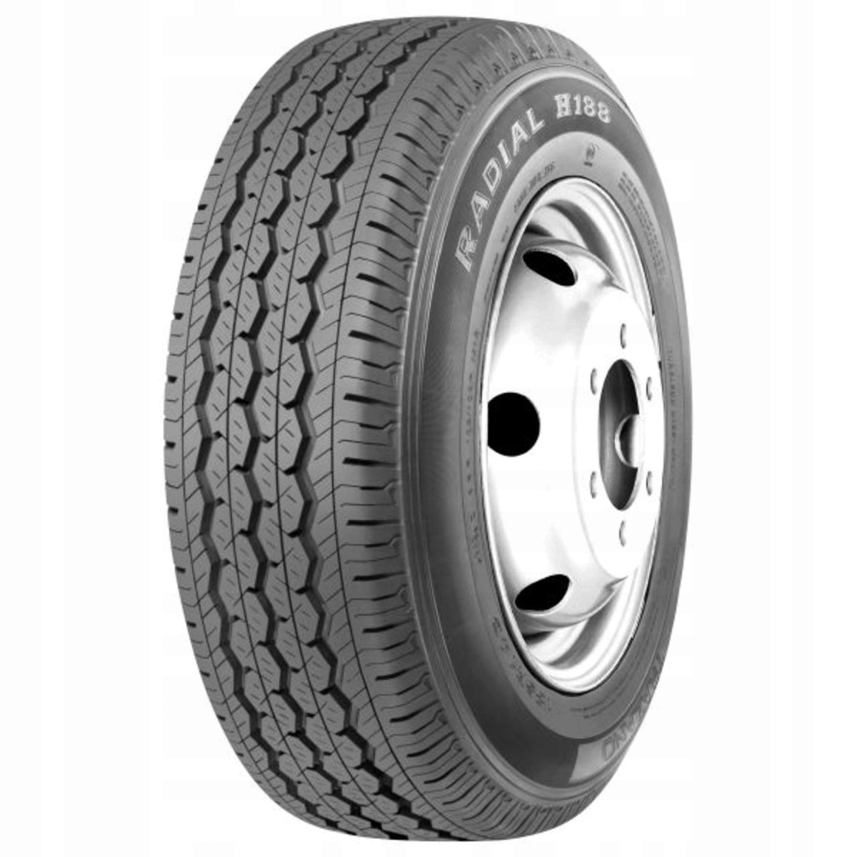 

2x Trazano 155/80R13 90/88S Radial H188 C letnie