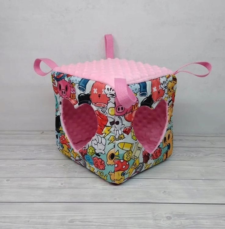 Levně Závěsný domeček pro činčily, fretky a potkany