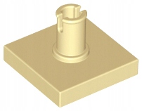 

Lego 2460 płytka z pinem 2x2 piaskowy tan 1 szt N