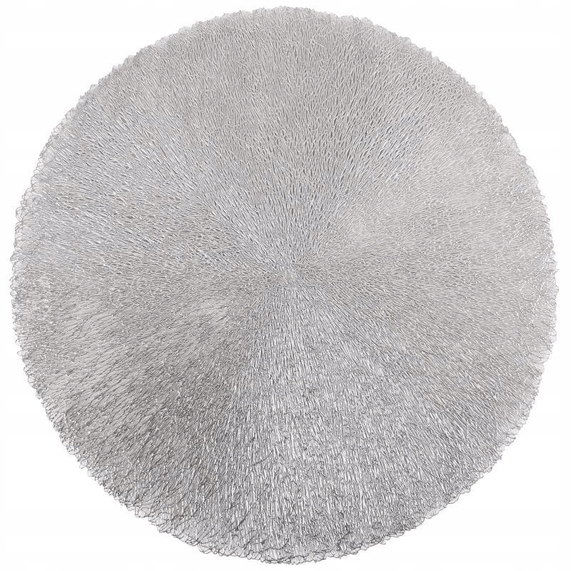 

Podkładka glamour Eurofirany 38cm Zoja 2 srebrny