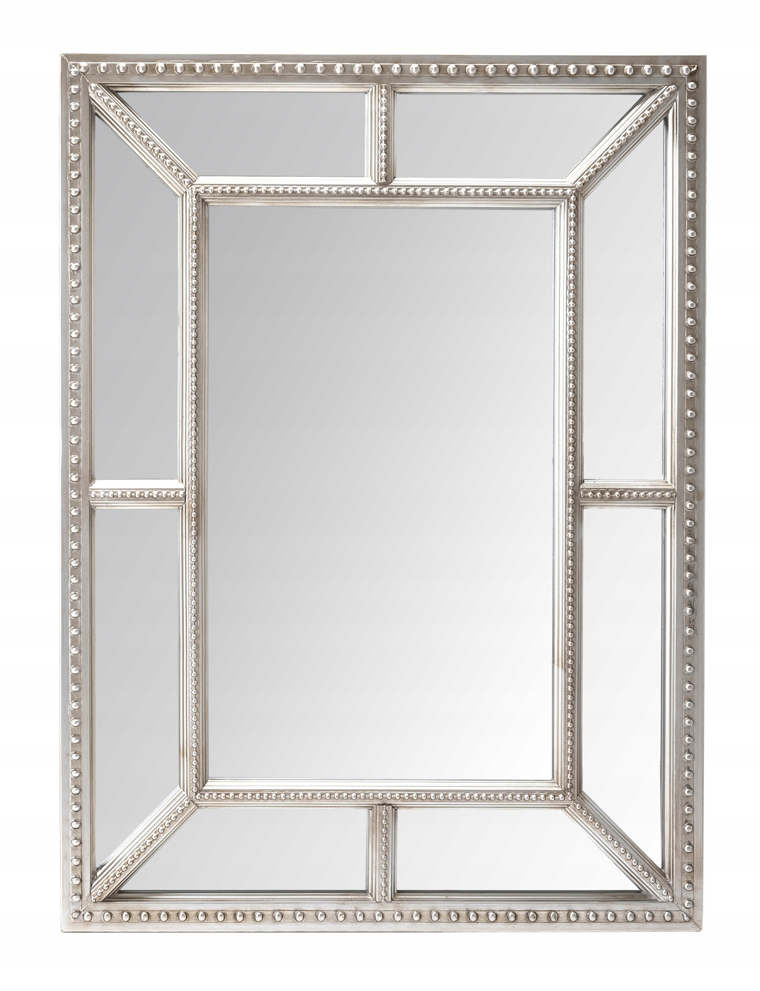 Obdĺžnikové nástenné zrkadlo Glamour šmapánske