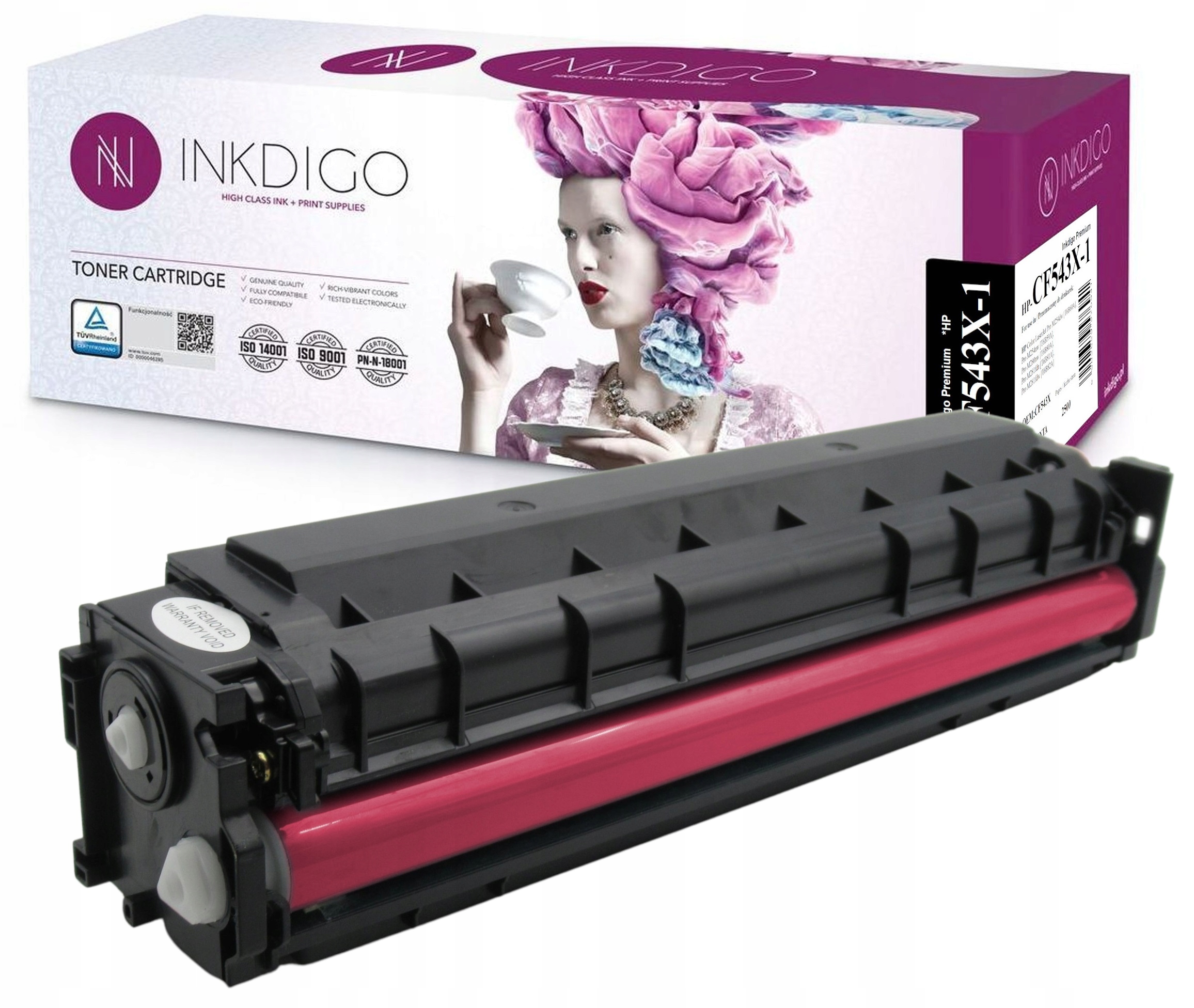 

Toner 203X Do Hp CF543X M254nw M280nw M281fw