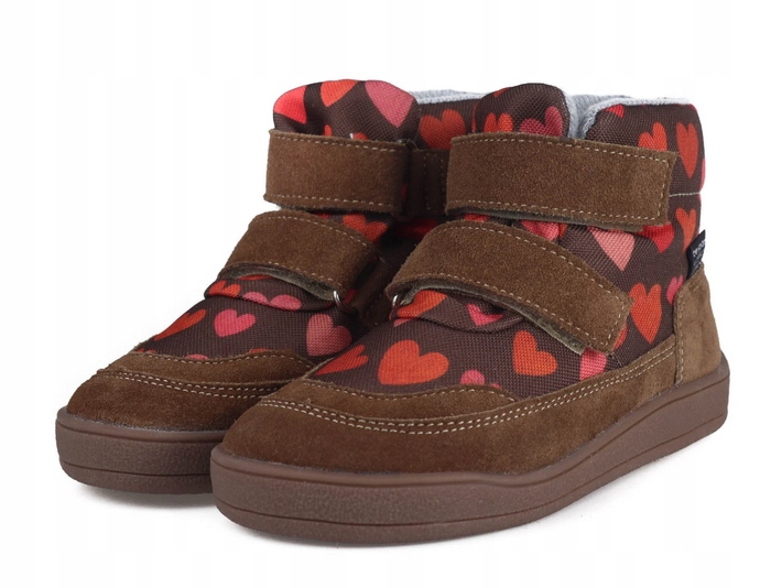 Mido 62-06 Love Brown Trzewiki Barefoot Z Membraną Te-por r.23