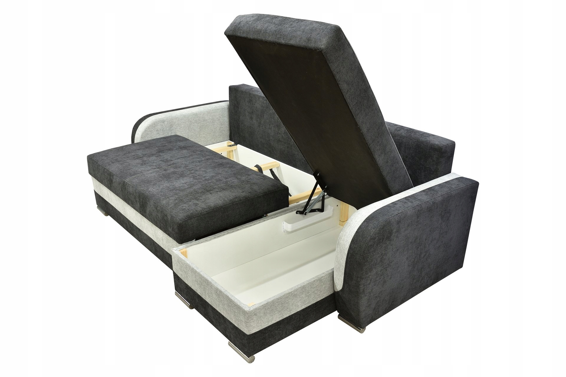 NAROŻNIK ROZKŁADANY Z FUKCJĄ SPANIA NIKA DO SALONU Marka Remax