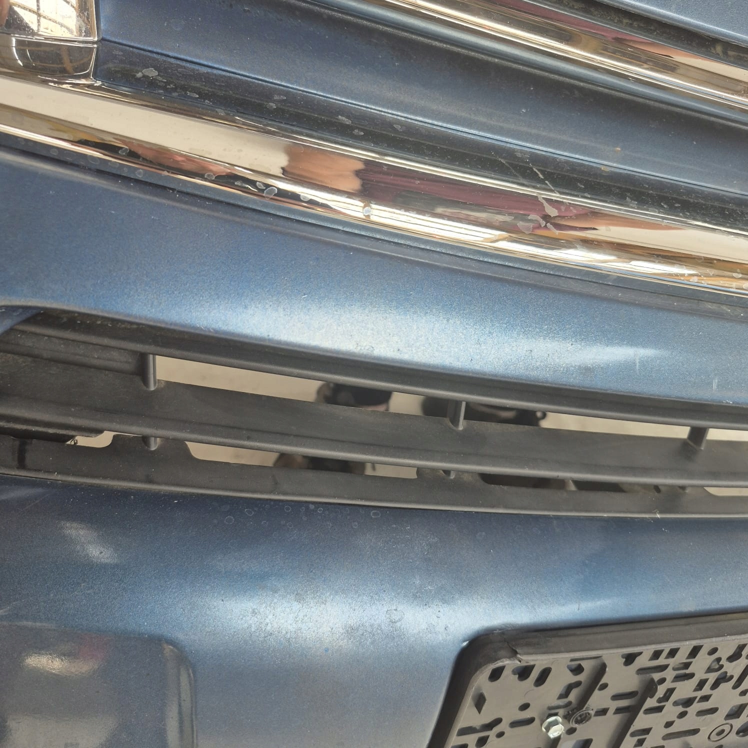 CITROEN BERLINGO II LIFT 12- bumper front front grill 91-6815 for LEDY