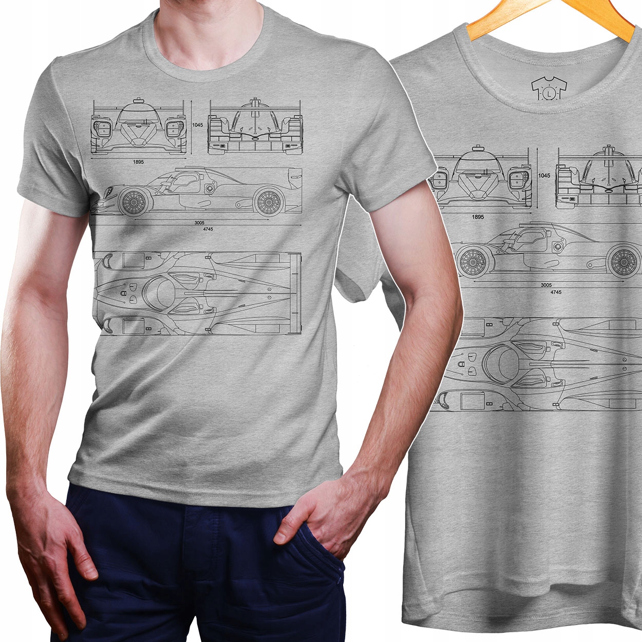 

Oreca 07 LMP2 prototyp T-shirt