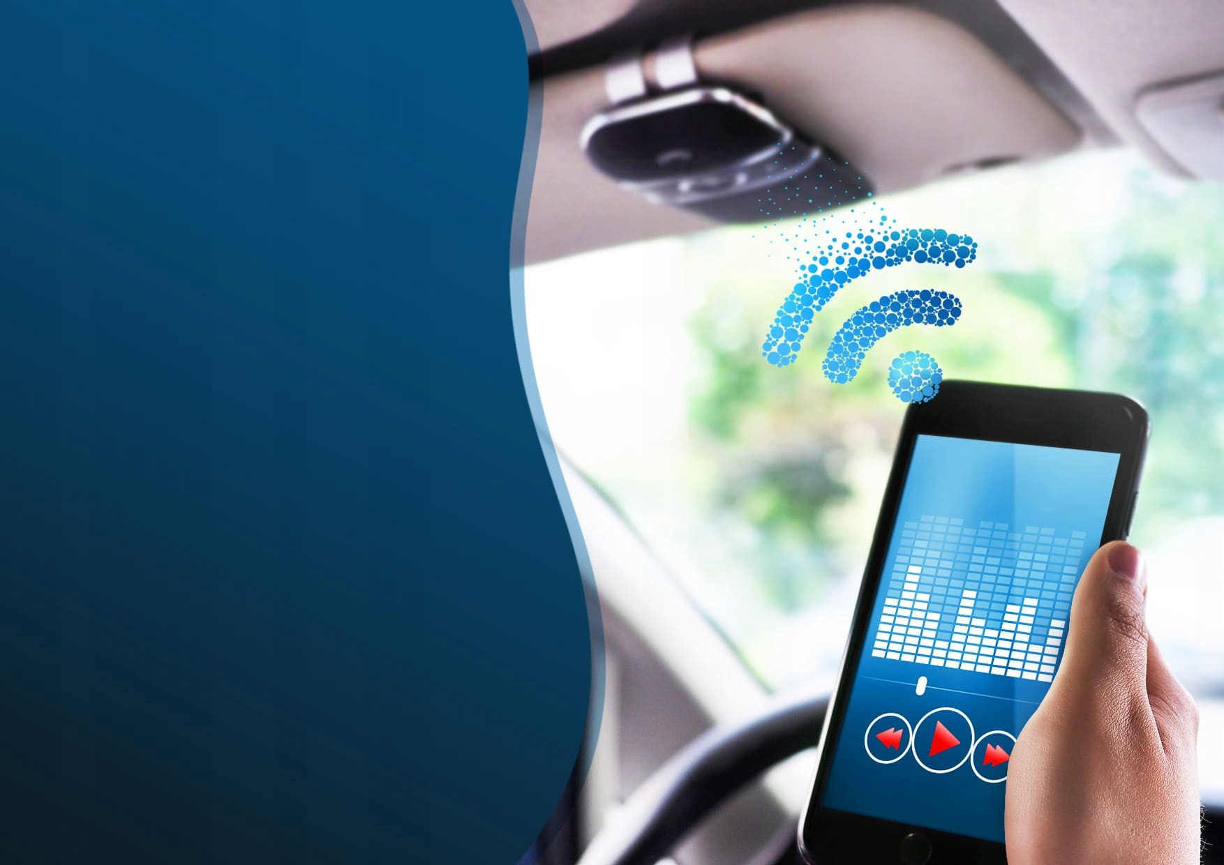 ZESTAW GŁOŚNOMÓWIĄCY XBLITZ DO AUTA BLUETOOTH 5.0 Model X900 PRO