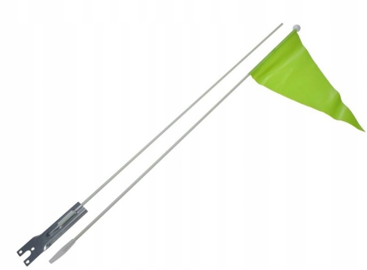 CHORĄGIEWKA FLAGA ROWEROWA ODBLASKOWA 1.5 M