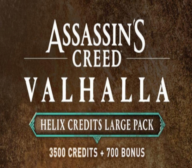 Assassins Creed Valhalla Large Helix Credits Pack 4200 XBOX One / Xbox Seri Stan nowy 85,51