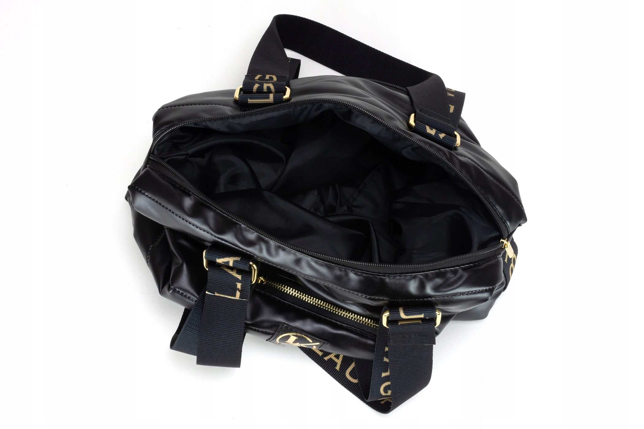 POLSKA TOREBKA LAURA BIAGGI SHOPPER EKO A4 CZARNA Płeć kobieta