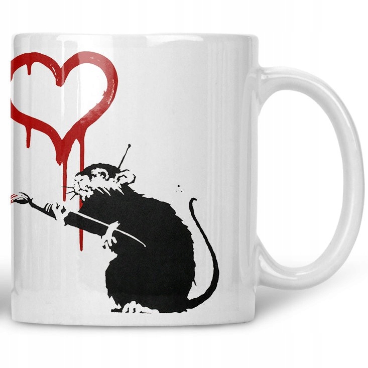 

Kubek Banksy