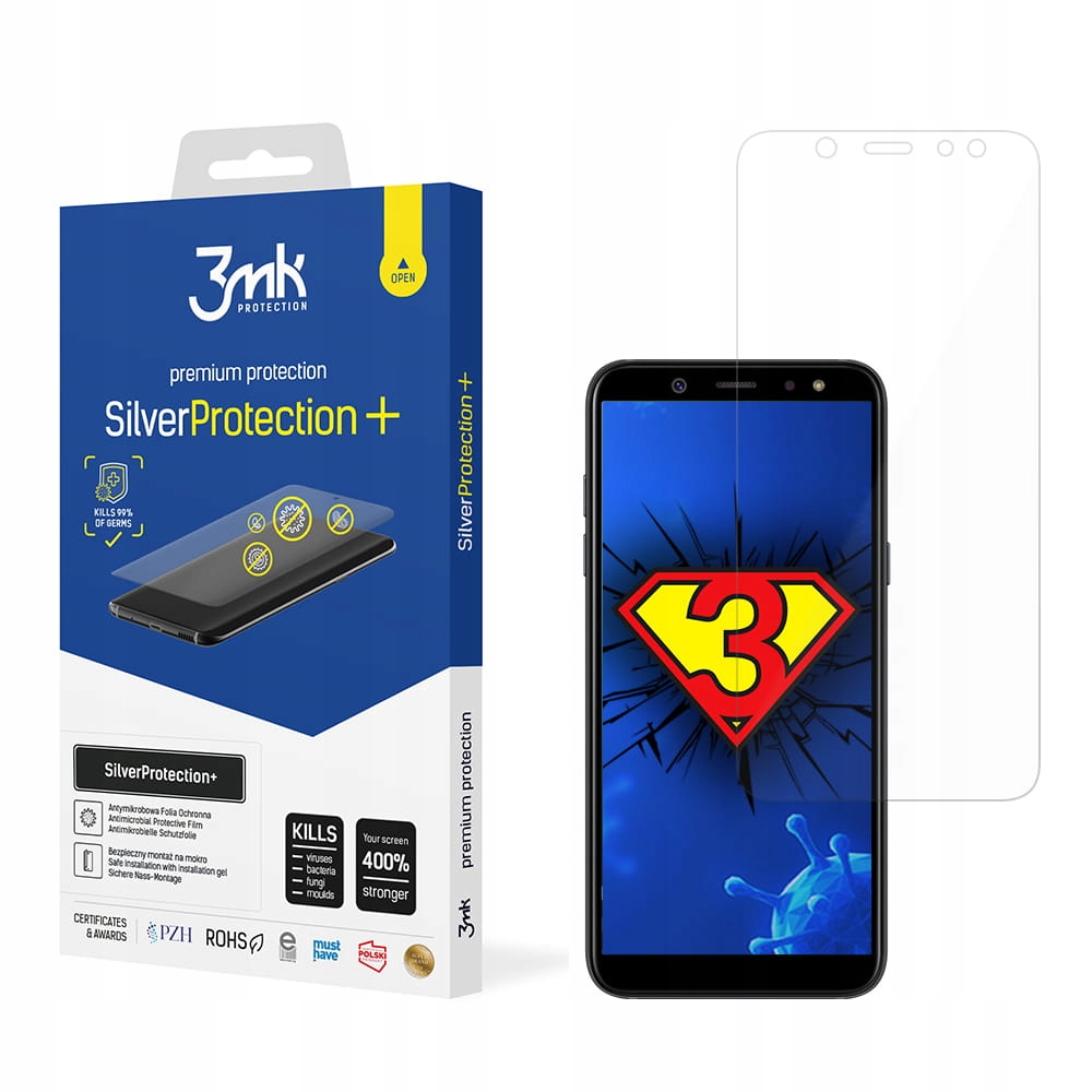 

Folia hydrożelowa 3mk Sp+ do Samsung Galaxy A6