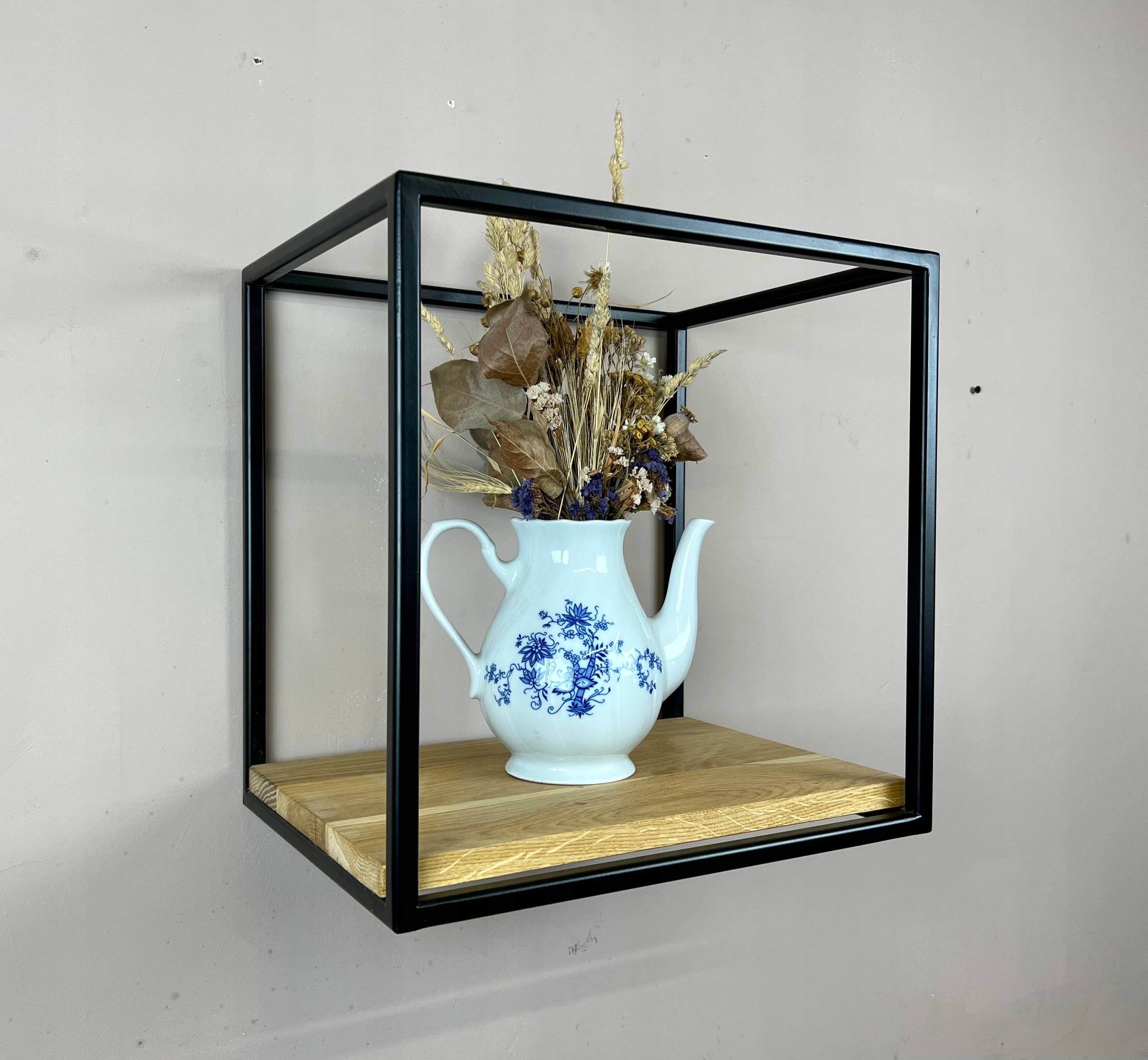 Półka wisząca do salonu loft DĄB kostka Kod producenta półka 6