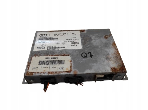 AUDI Q7 4L 05- MODUŁ TUNER RADIA DAB 4E0035593F