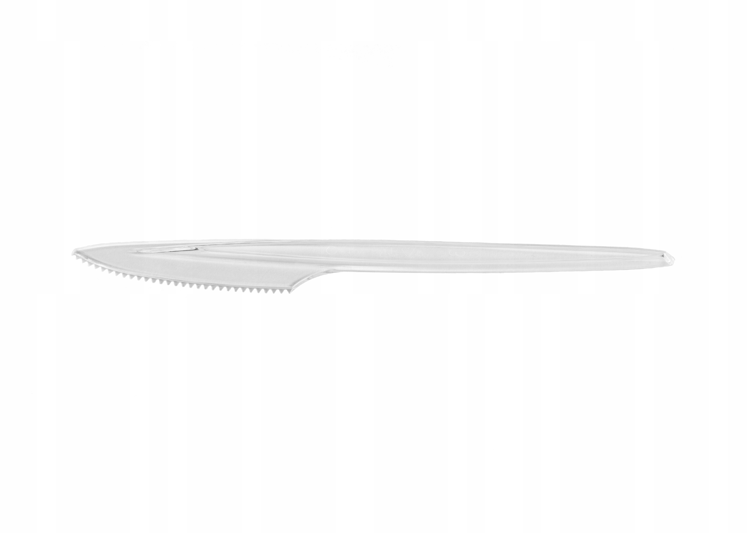 

Nóż plastikowy premium 3.9gr 100szt. transparent