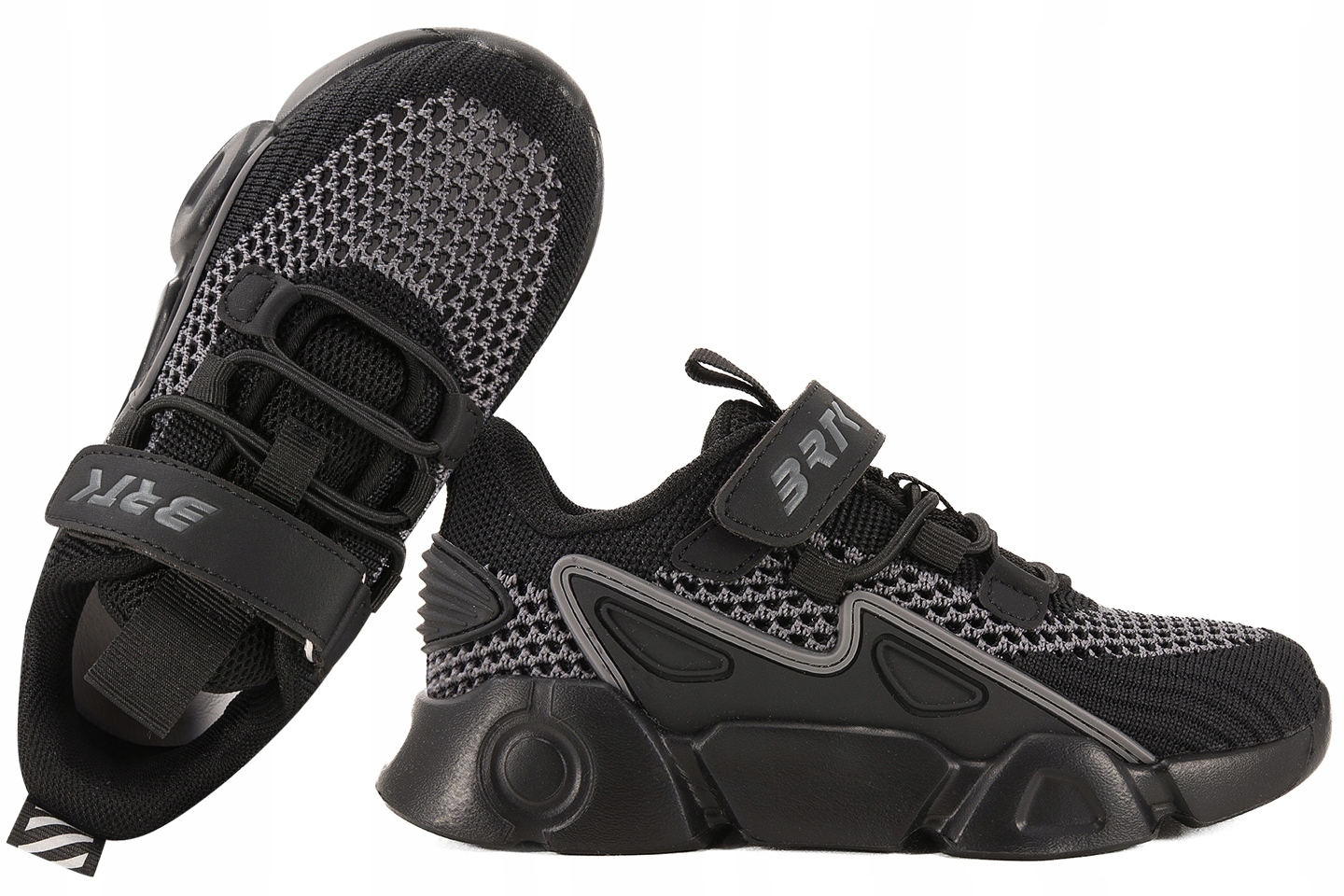 Bartek 8700711 Buty Sportowe Sneakersy Dziecięce Półbuty Pu Rzep 30 Czarny