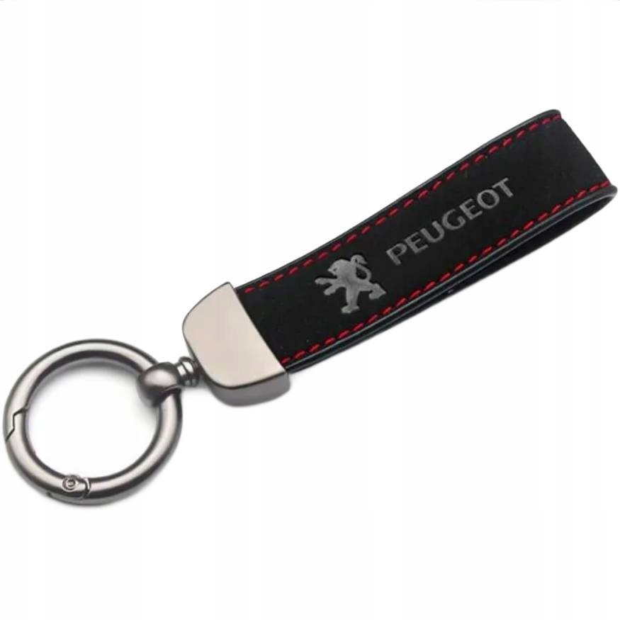 Peugeot Brelok samochodowy Peugeot Breloczek do kluczy Smyczka Peugeot