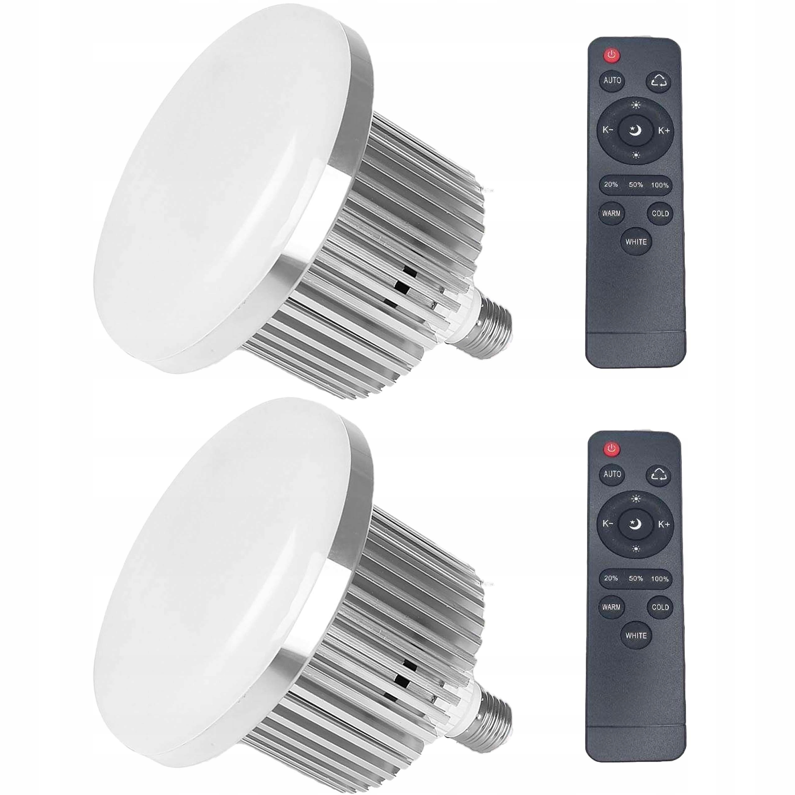 

Fotograficzna Żarówka Led z Pilotem Zestaw 2 Szt