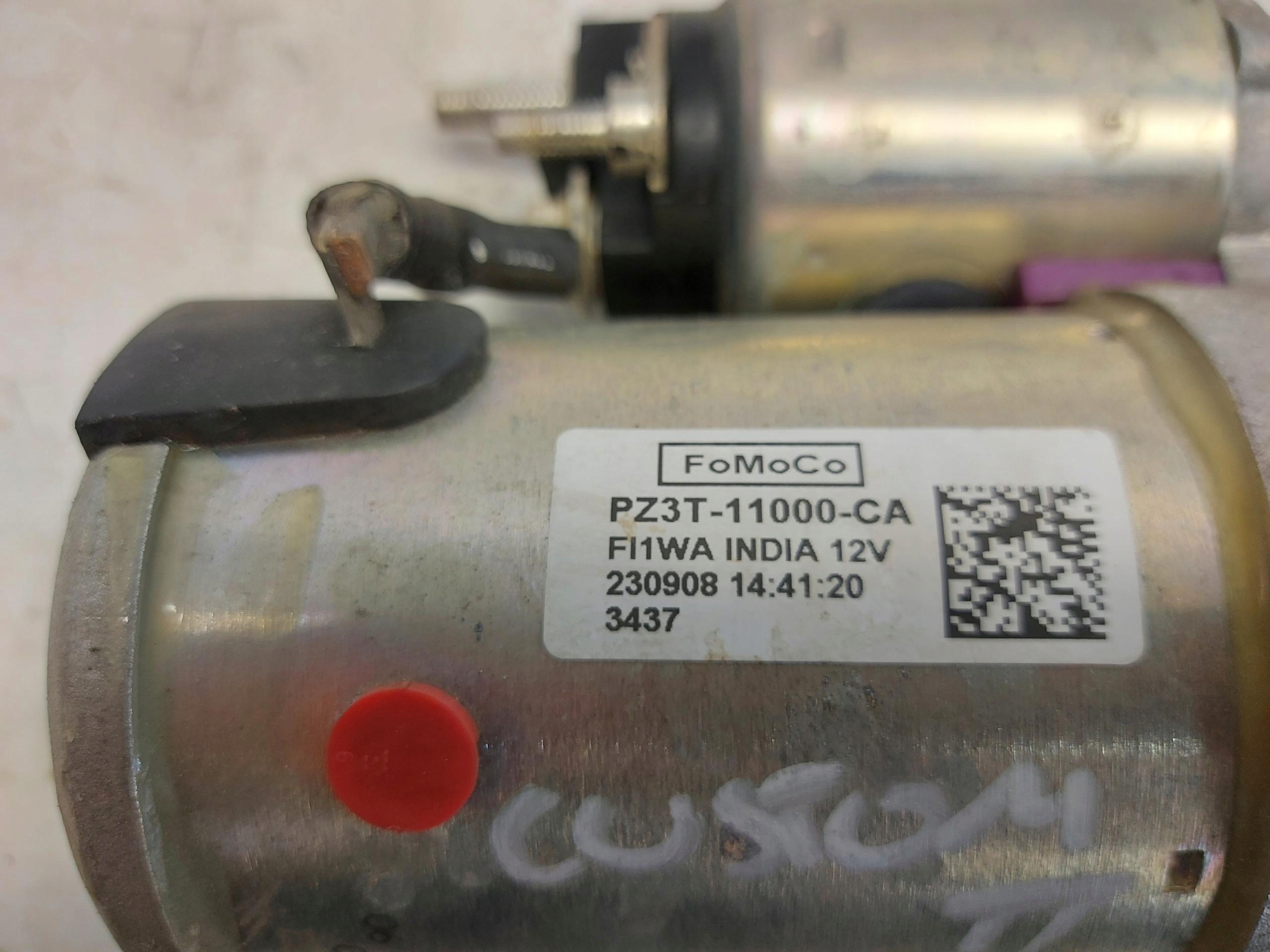 Ford Transit Custom II 2024 starter sprawny oryg 2.0d pz3t-11000-ca