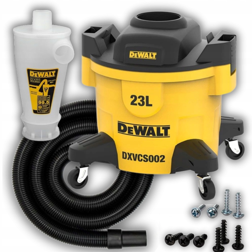 Separator cyklonowy DeWalt DXVCS002 do odkurzacza przemysłowego mokro-sucho