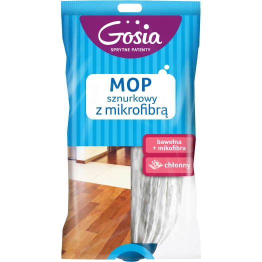 Levně 3x Gosia Šňůrkový mop z mikrovlákna (náhrada)