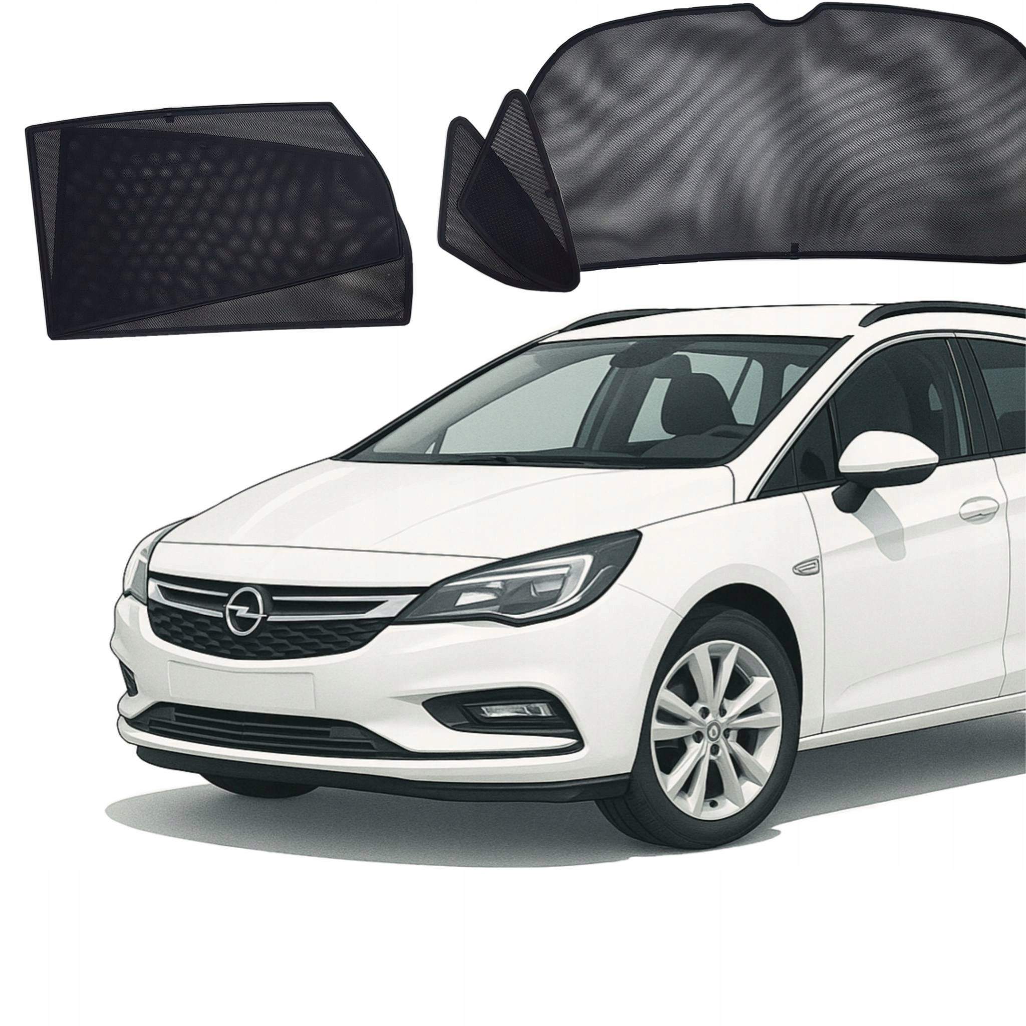Sluneční clony Opel Astra K 5 kombi Rolety krytky na sklo auta