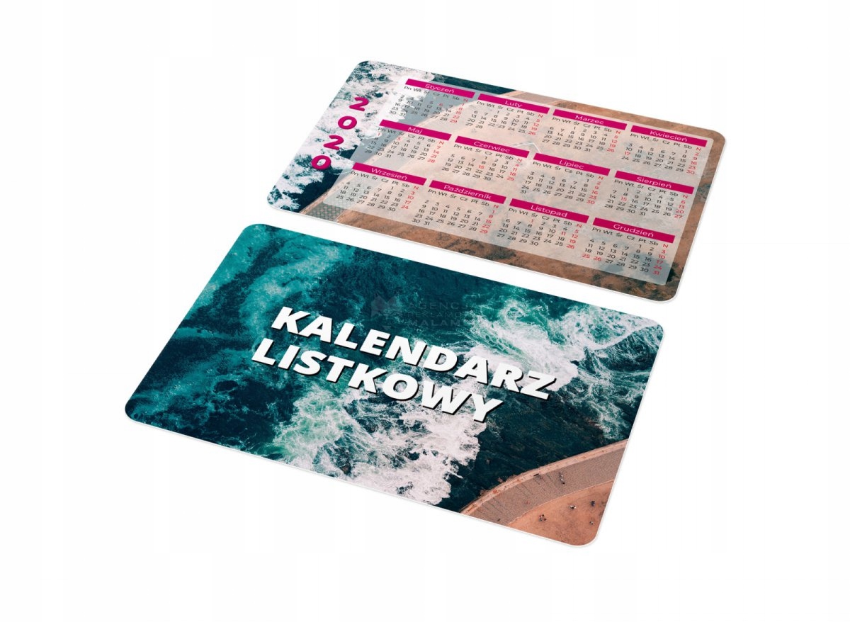 KALENDARZYKI 1000szt 2str,COLOR, SUPER PROJEKT