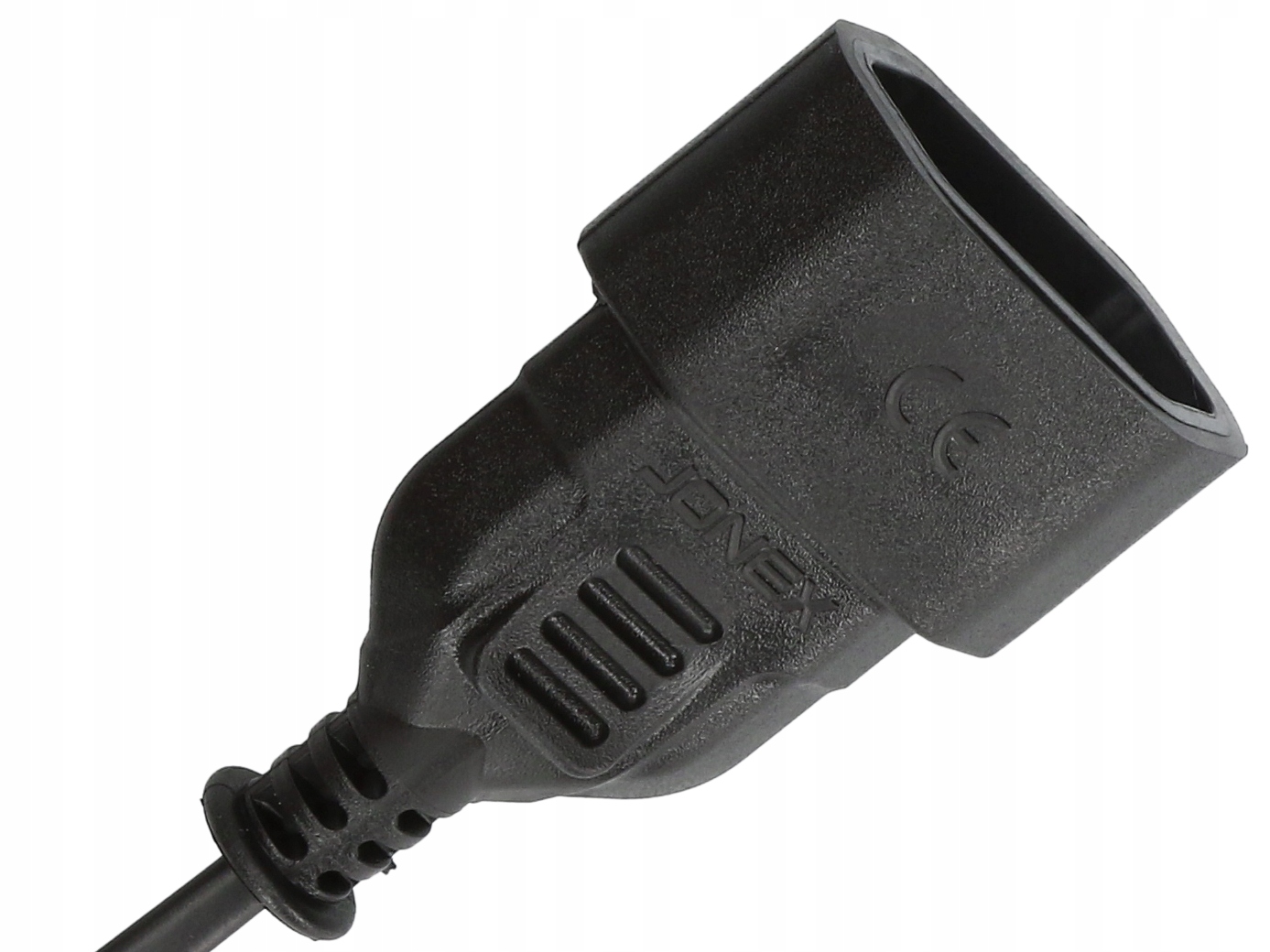 Przedłużacz pojedynczy 1 m 1- gniazdo czarny PS-11 Marka Jonex