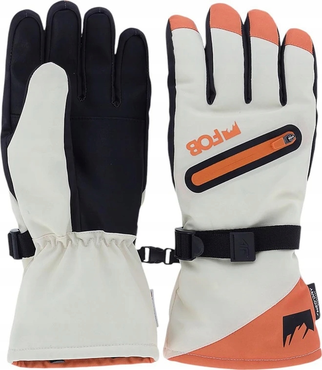 4F Rękawiczki Rękawice Snowboardowe Męskie 4FWAW25AFGLM165 R. M