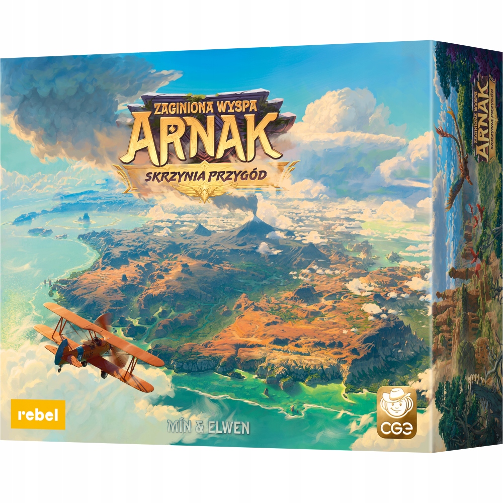 Gra planszowa Zaginiona wyspa Arnak: Skrzynia przygód Rebel