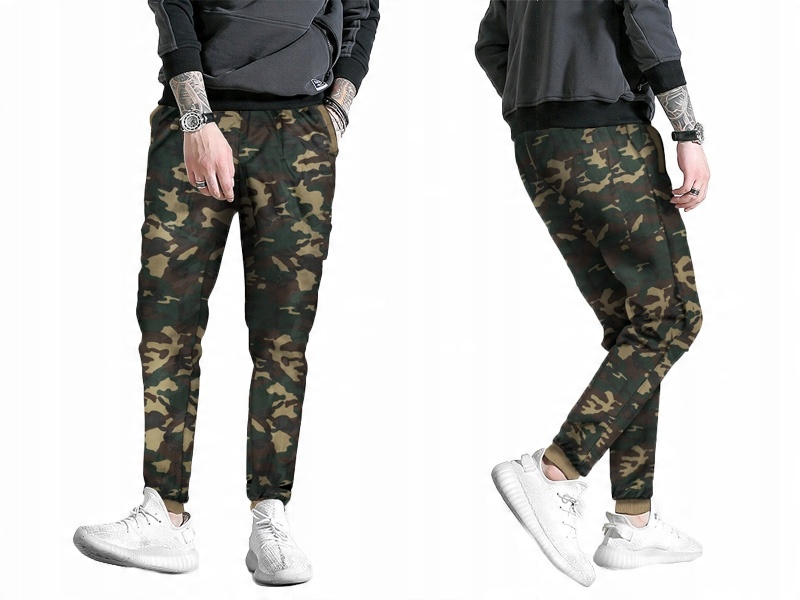

Spodnie Dresowe Moro Męskie Dresy Army 4200-01 XXL