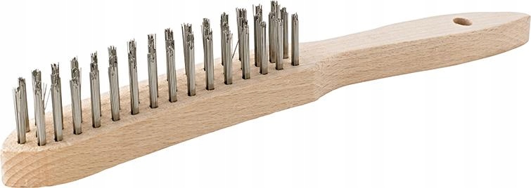 

Szczotka druciana drut Inox 3-rzędowa Fortis