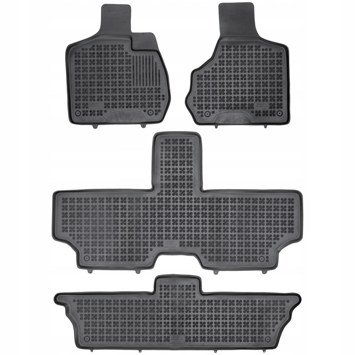 Gumové rohože Chrysler Voyager 2001-2006 7os.