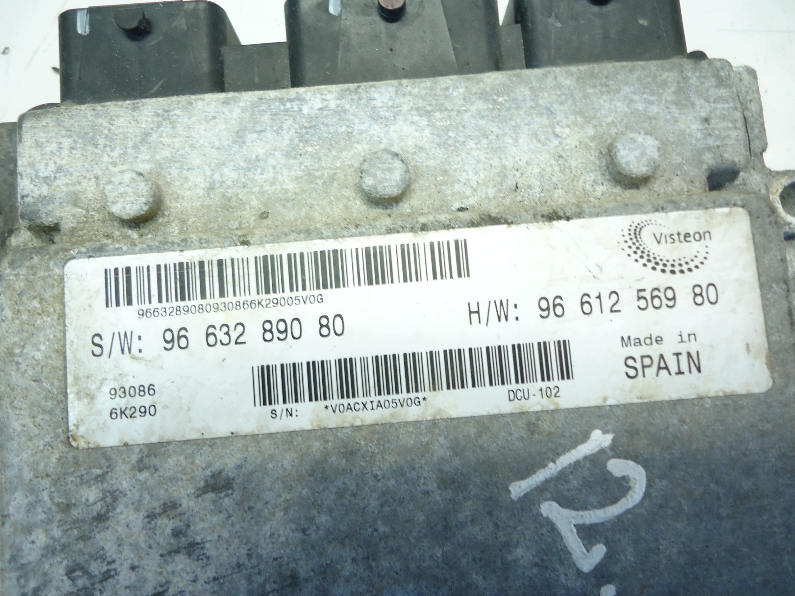 PEUGEOT BOXER DUCATO JUMPER 2.2HDI computer 9663289080